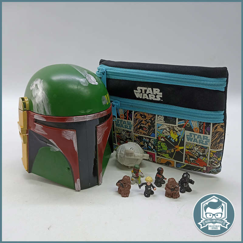 Star Wars Micro Figurines, Pencil Case and Mug Collection!!!