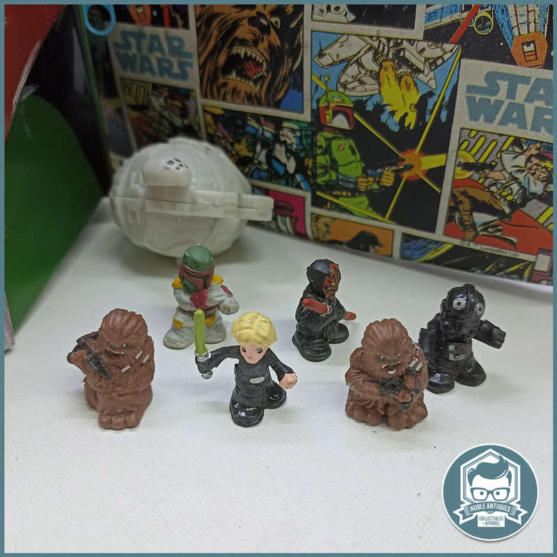 Star Wars Micro Figurines, Pencil Case and Mug Collection!!!