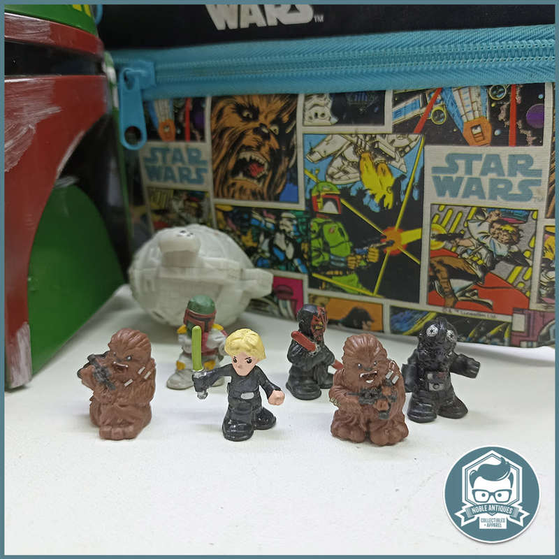 Star Wars Micro Figurines, Pencil Case and Mug Collection!!!