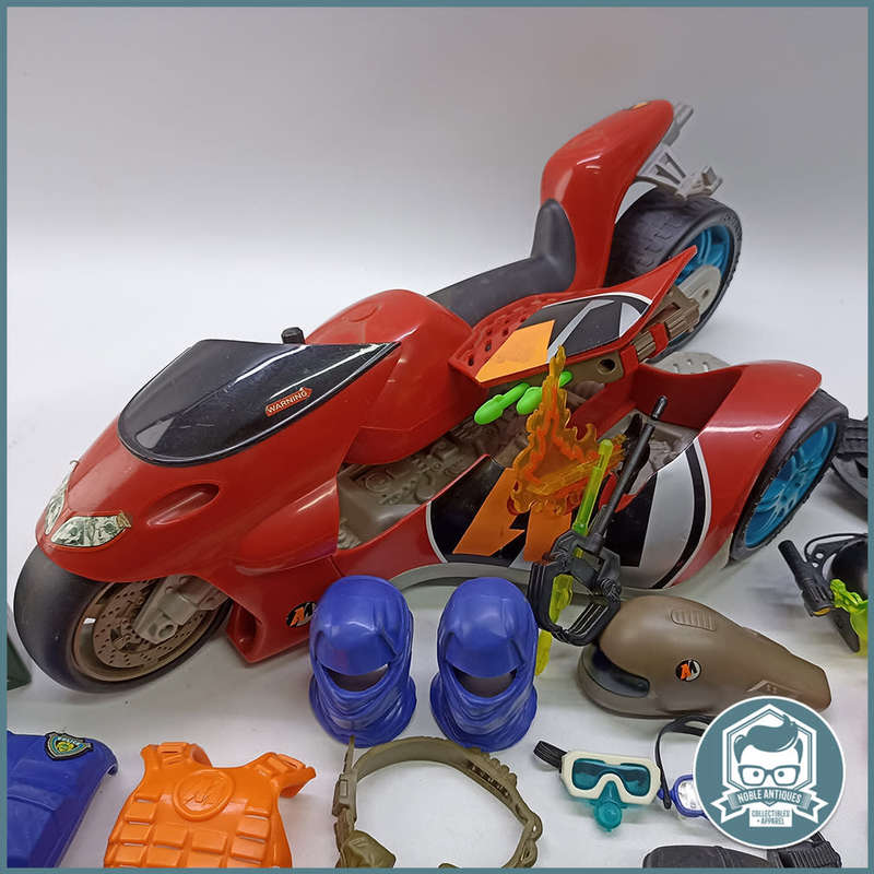 Massive Vintage 2000 Action Man Tilt Racer and Apparel Collection!!!