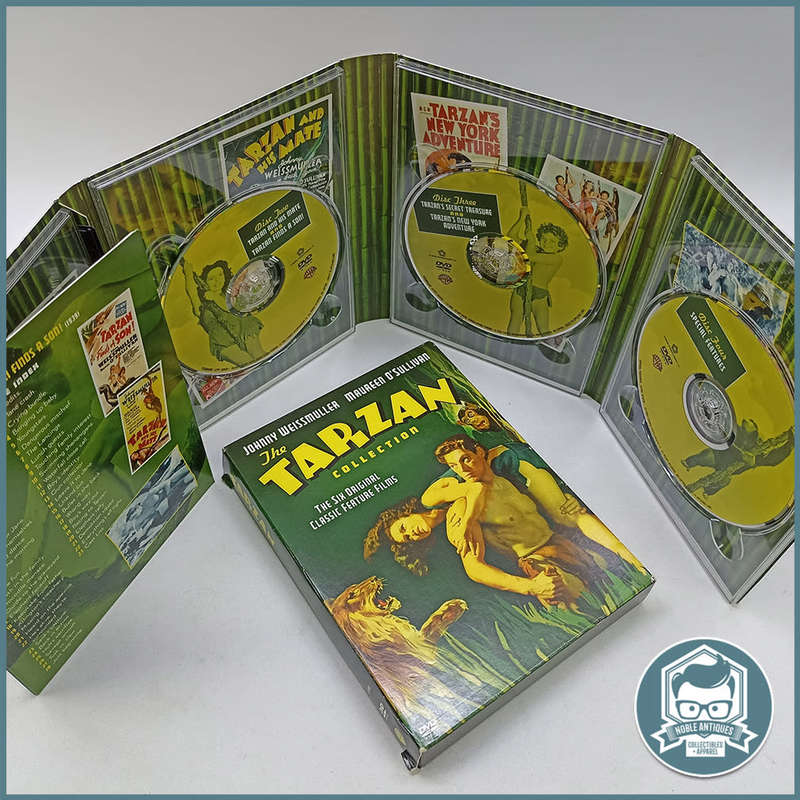 The TARZAN COLLECTION THE SIX ORIGINAL CLASSIC FEATURE FILMS!!!
