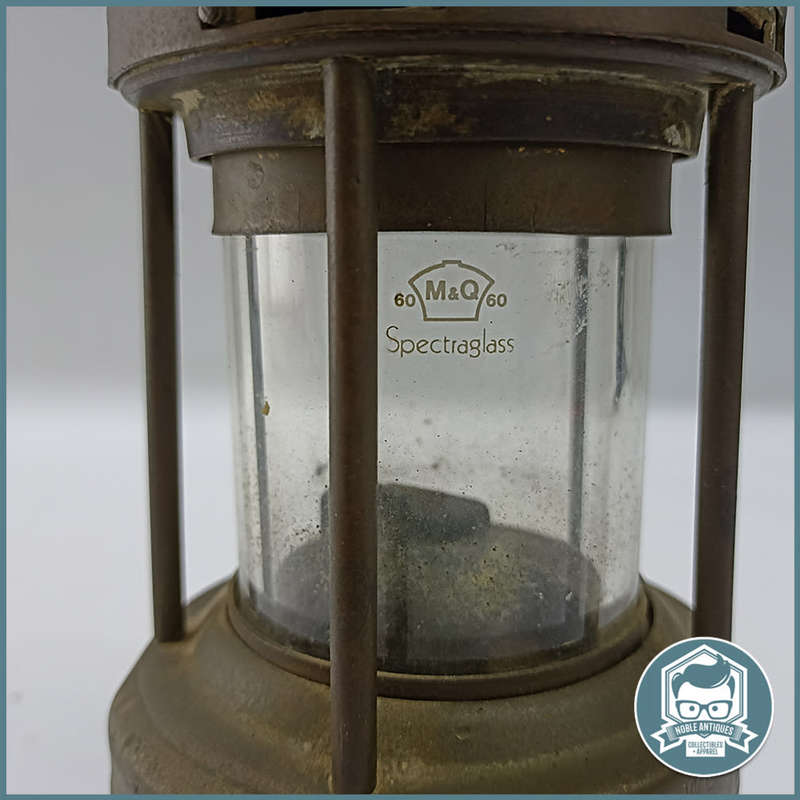 Solid Brass and Metal Green & Sons Wolf no 7 Mining Safety Lamp !!!