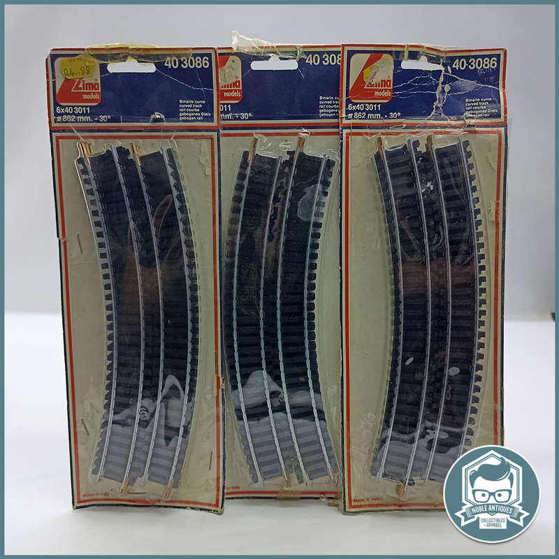 LIMA HO SCALE 40 3011 862 mm. 30° CARDED Bid For All!!! (18 Total)