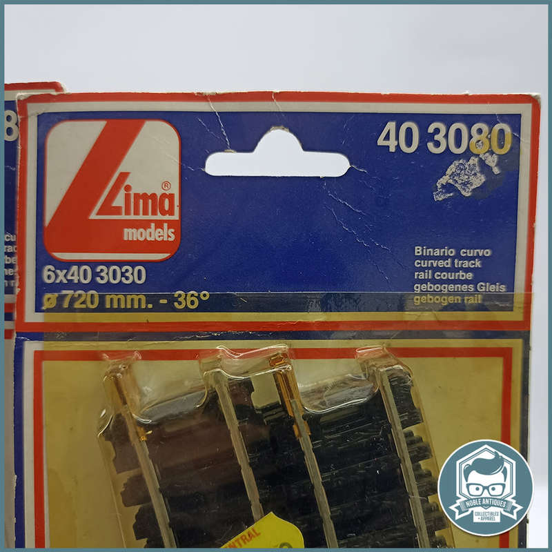 LIMA HO SCALE 40 3030 720 mm. 36° CARDED Bid For All!!! (12 Total)