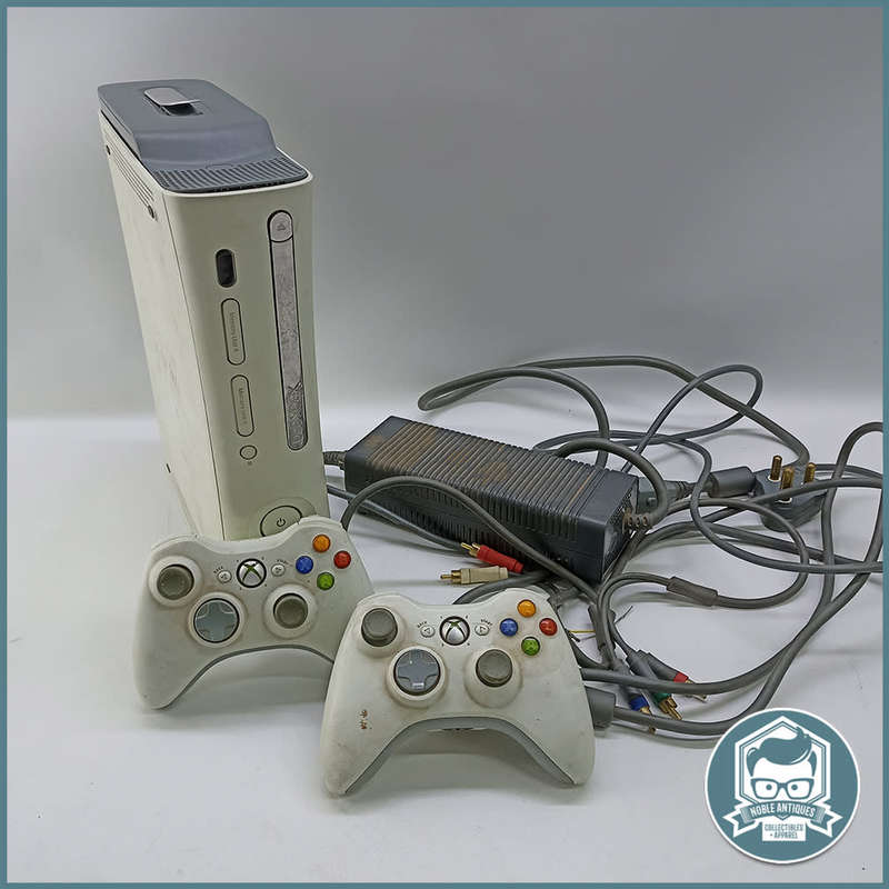 Xbox 360 Core System Console Bundle - Working, CD Does Not Open!!!