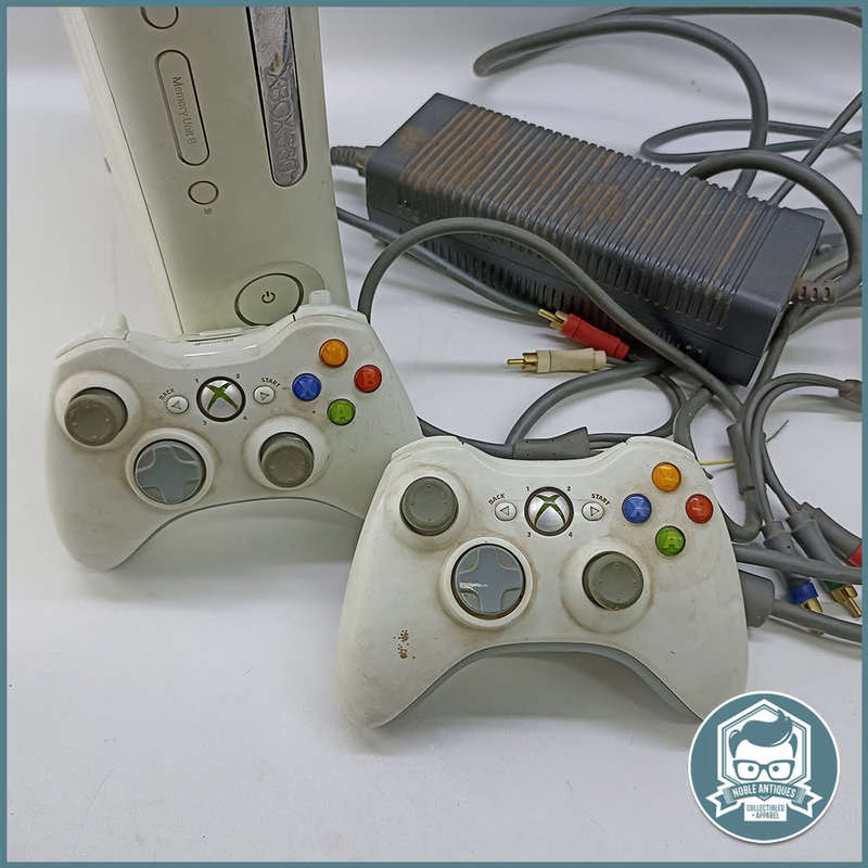 Xbox 360 Core System Console Bundle - Working, CD Does Not Open!!!