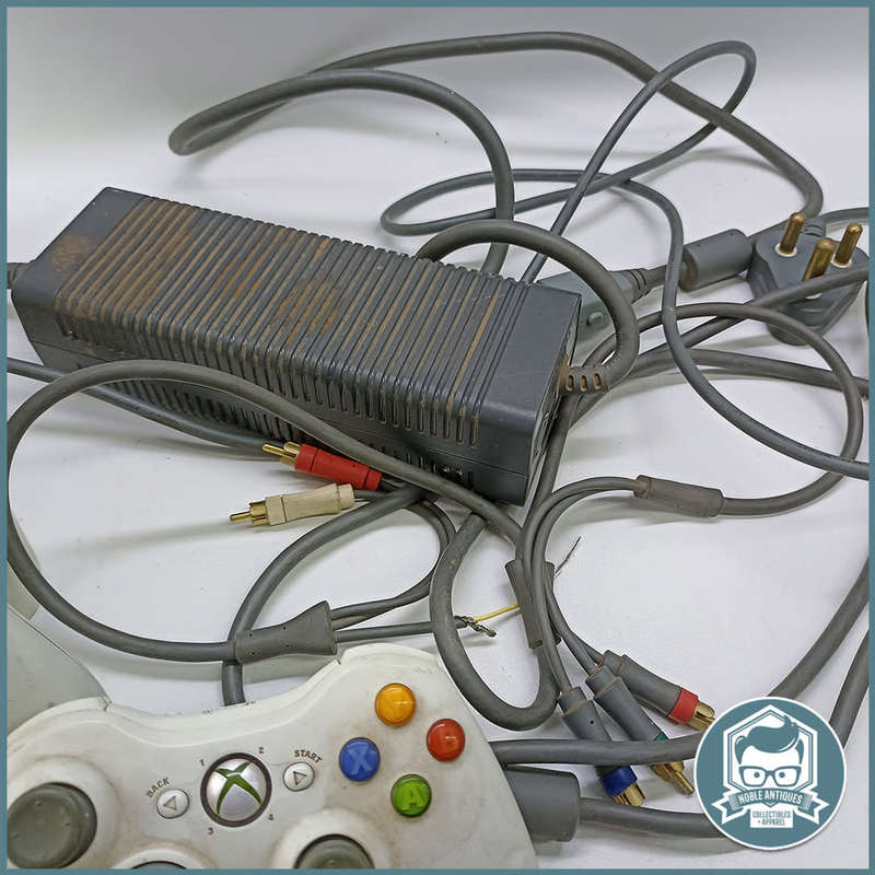 Xbox 360 Core System Console Bundle - Working, CD Does Not Open!!!