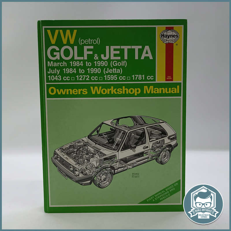Volkswagen (Petrol) Golf and Jetta 1984 to 1990 Owners Workshop Manual !!!
