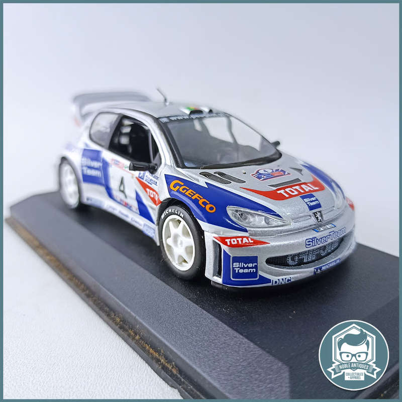 PEUGEOT 206WRC Rally Mille Miglia 2003 , Scale 1:43 !!