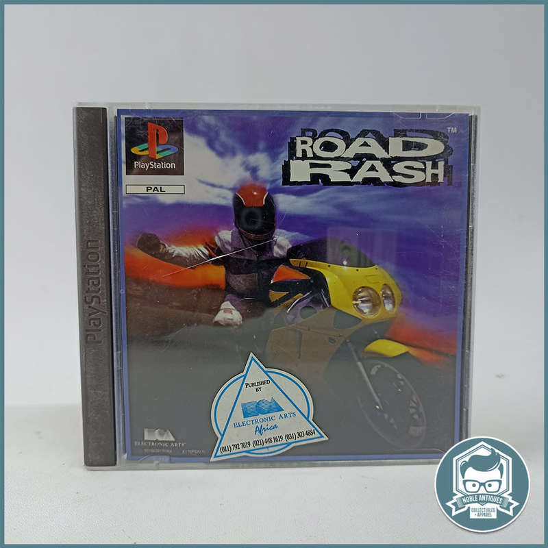 PlayStation 1 ROAD RASH (Original Box and Booklet)
