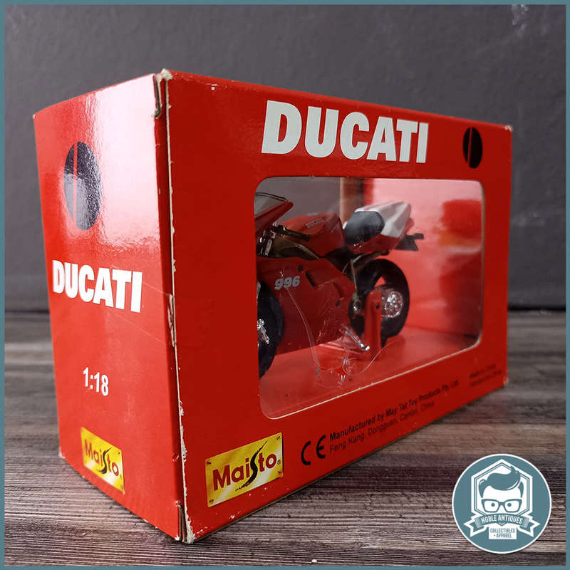Boxed Die Cast Scale 1:18 Maisto DUCATI 996 SPS!!!