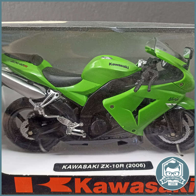 Boxed Die Cast Scale 1:12 KAWASAKI ZX-10R (2006)!!!