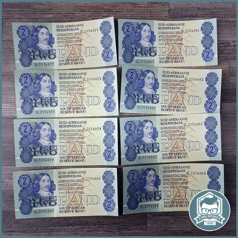 R2 Notes Gerhard de Kock x 8 in sequence!!!