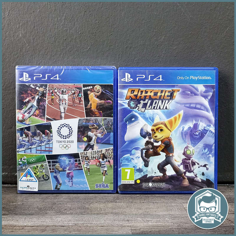 PS 4 TOKYO 2020 (Sealed) Ratchet and Clank Games !!! Bid For Both!!!