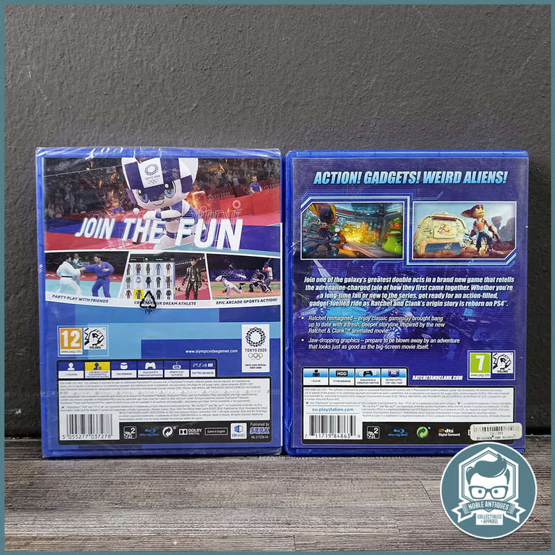 PS 4 TOKYO 2020 (Sealed) Ratchet and Clank Games !!! Bid For Both!!!