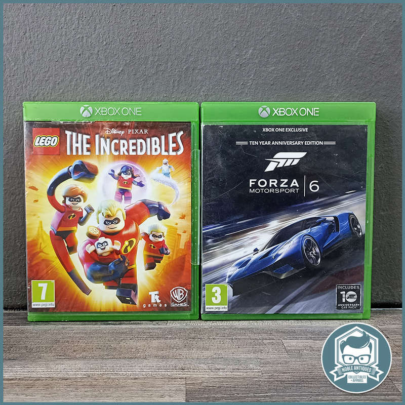 Xbox ONE THE INCREDIBLES and Forza Motorsport 6 Games !!! Bid For Both!!!