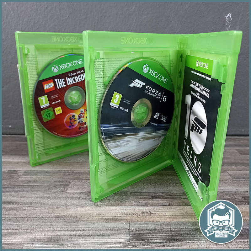 Xbox ONE THE INCREDIBLES and Forza Motorsport 6 Games !!! Bid For Both!!!