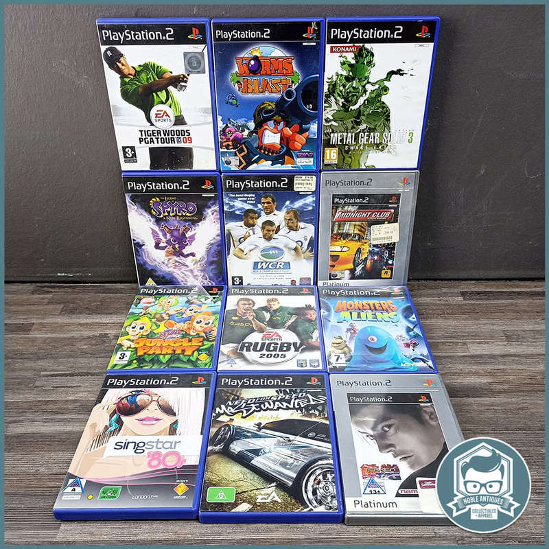 Large PS2 GAMES BUNDLE 2 - Complete With Manuals !!! Bid For All!!!