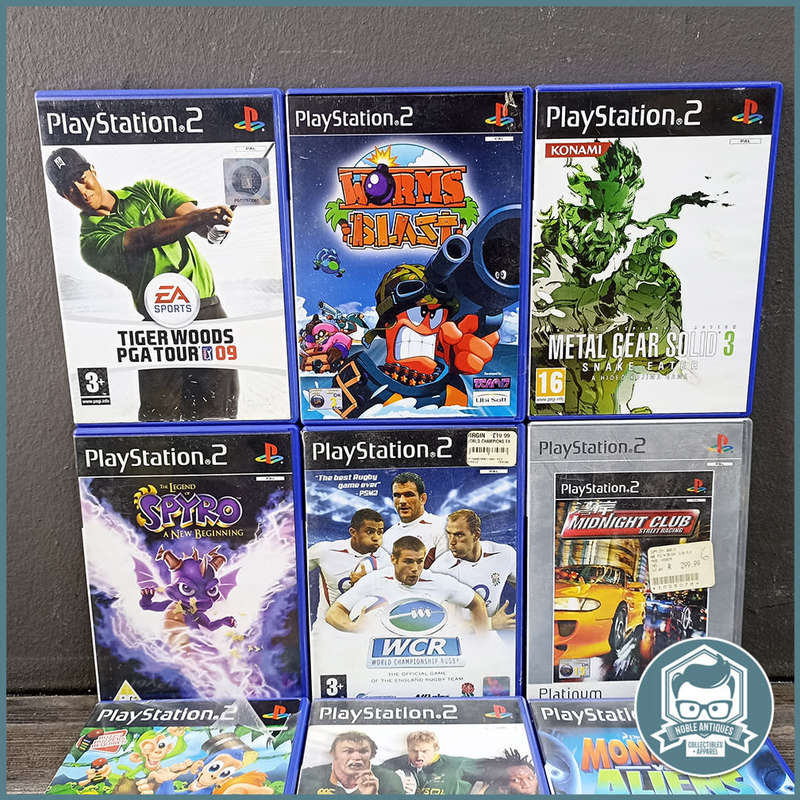 Large PS2 GAMES BUNDLE 2 - Complete With Manuals !!! Bid For All!!!