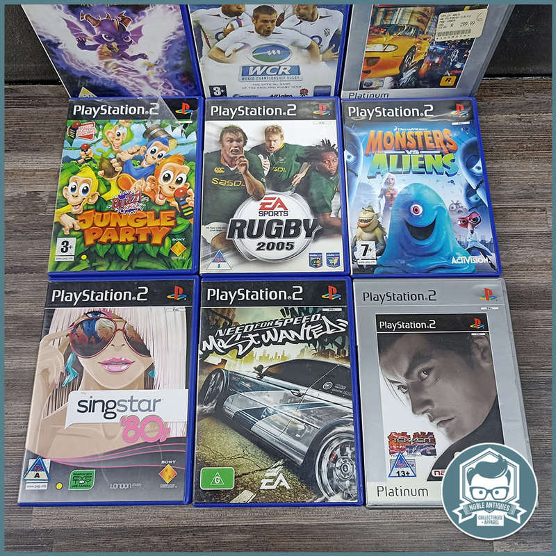 Large PS2 GAMES BUNDLE 2 - Complete With Manuals !!! Bid For All!!!