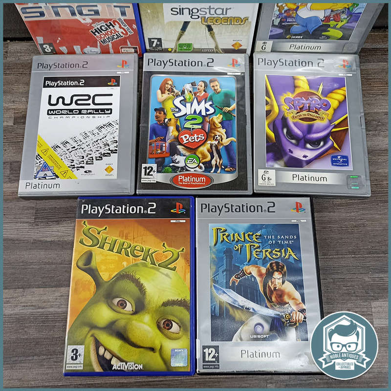 Large PS2 GAMES BUNDLE 4 - No Manuals !!! Bid For All!!!