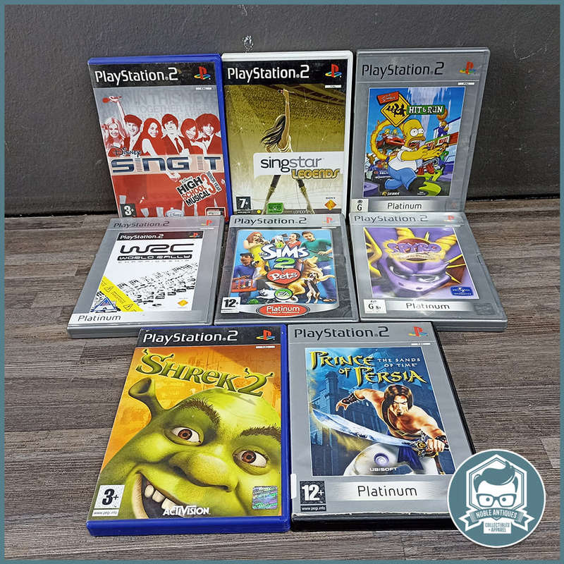 Large PS2 GAMES BUNDLE 4 - No Manuals !!! Bid For All!!!