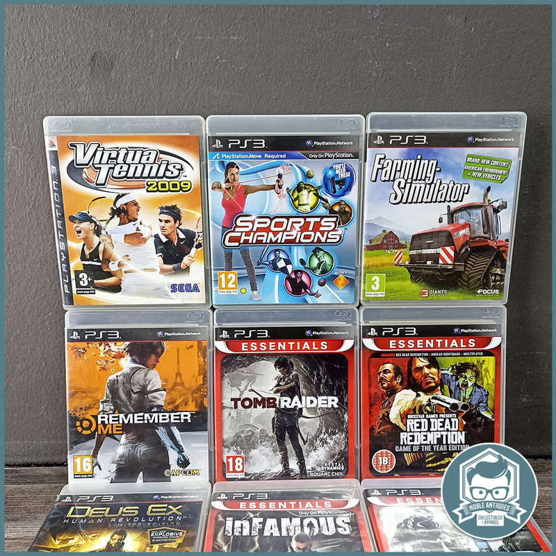 Large PS3 GAMES BUNDLE 4 !!! Bid For All!!!