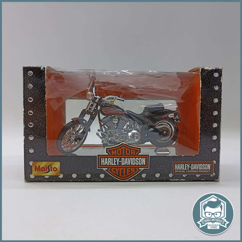 Original Boxed Die Cast Harley Davidson 1997 FXSTB Bad Boy, Scale 1:18 - Maisto!!!