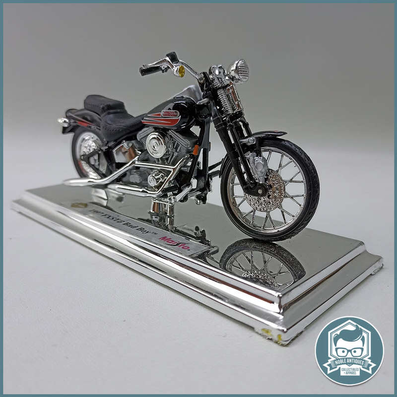 Original Boxed Die Cast Harley Davidson 1997 FXSTB Bad Boy, Scale 1:18 - Maisto!!!