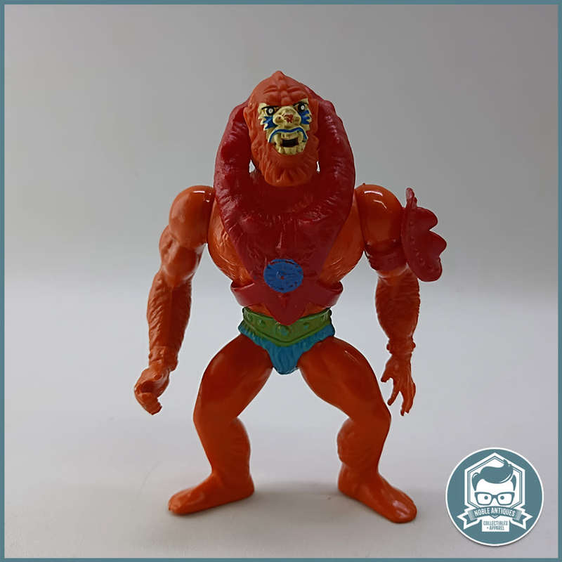 Original Vintage 1981 Beast Man Action Figure, Masters of the Universe - Mattel France!!!