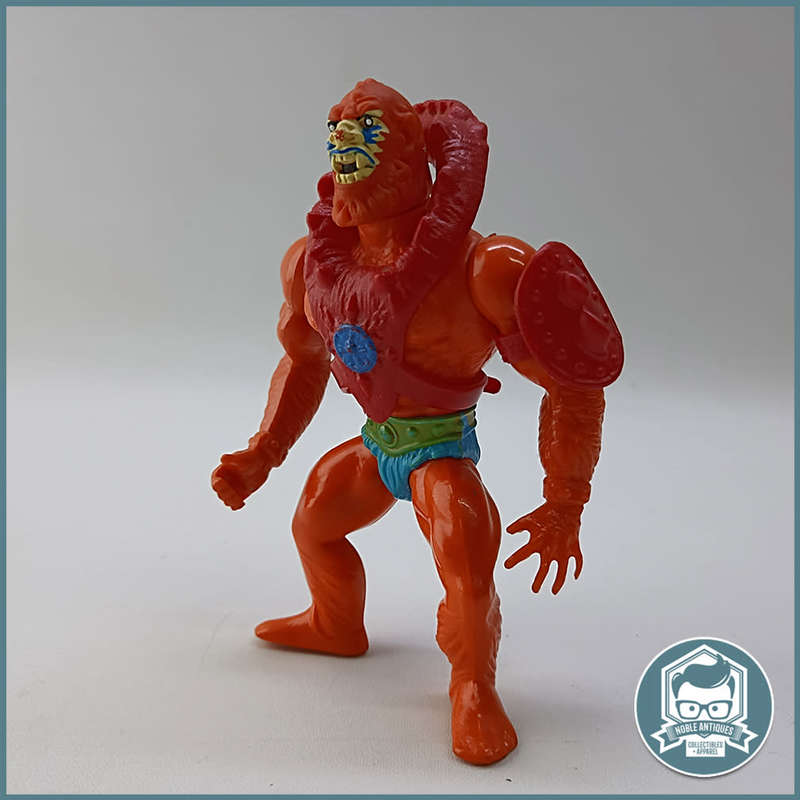 Original Vintage 1981 Beast Man Action Figure, Masters of the Universe - Mattel France!!!