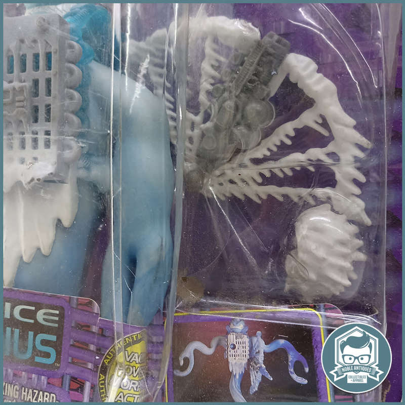 Original packaging. 1995 Cap Toys Cryo Ice Clawdius Stretch Armstrong fig Action Figure!!!