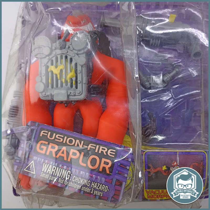 Original packaging. 1995 Cap Toys Fusion Fire Graplor Stretch Armstrong Action Figure!!!