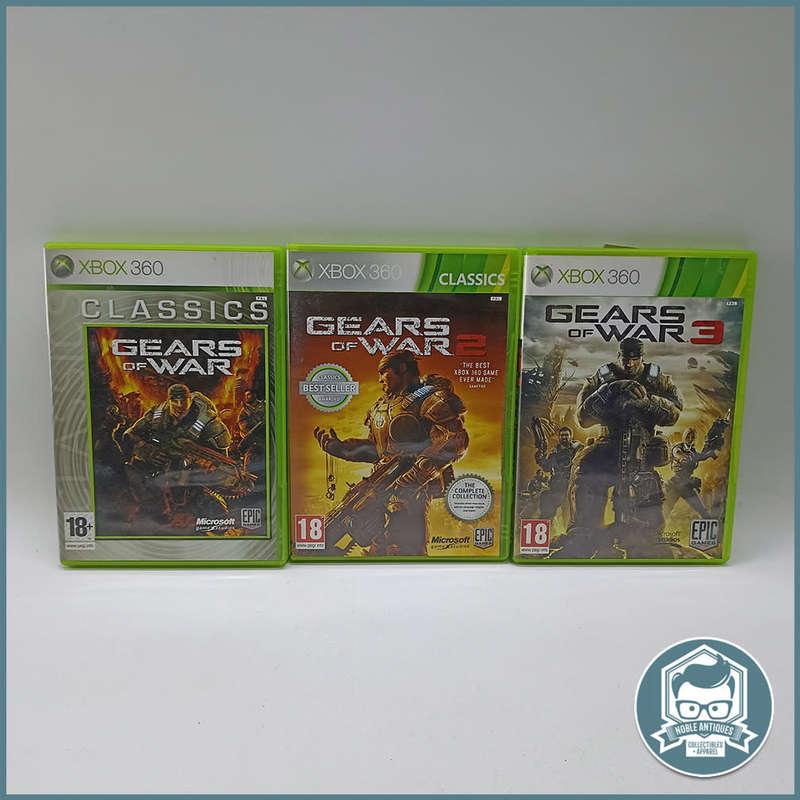 Original Xbox 360 Gears of War Game Collection!!!