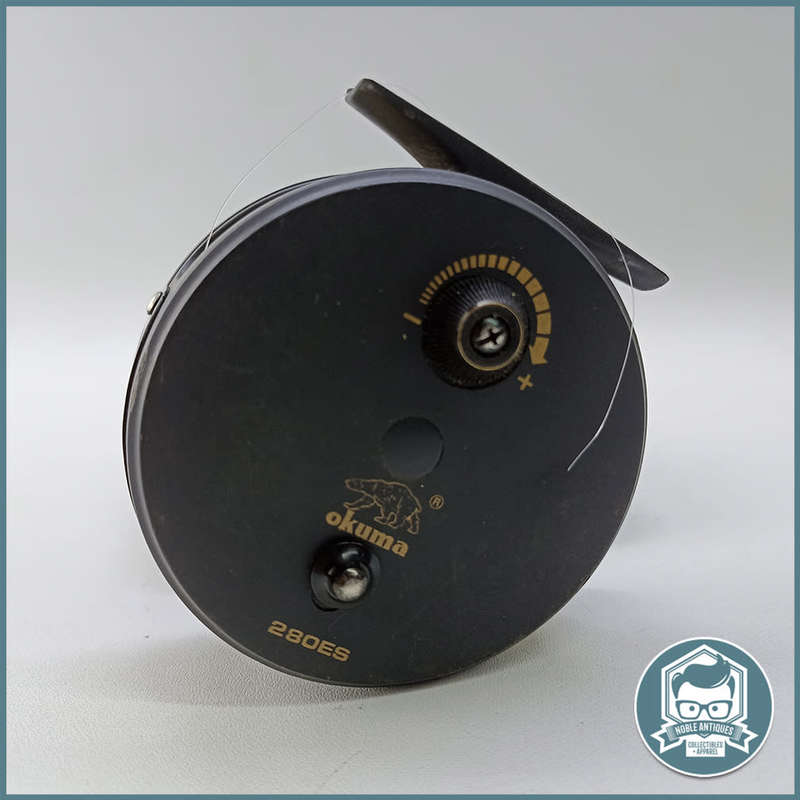 Original Okuma 280ES Fly Fishing Reel and Carry Pouch!!!