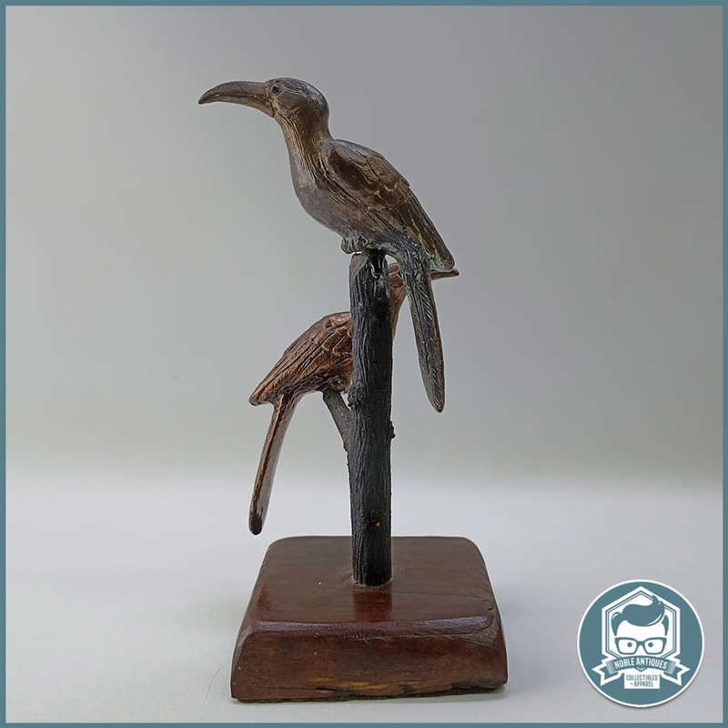 Original Cold Cast Bronze Hornbills, Bushcalls by M Forbes !!!