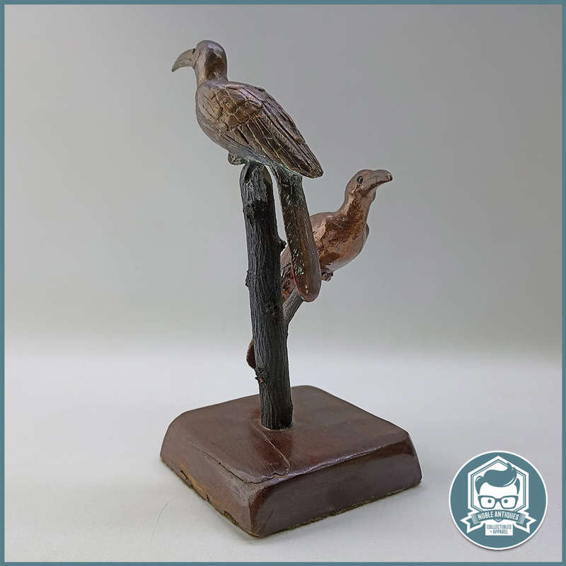 Original Cold Cast Bronze Hornbills, Bushcalls by M Forbes !!!