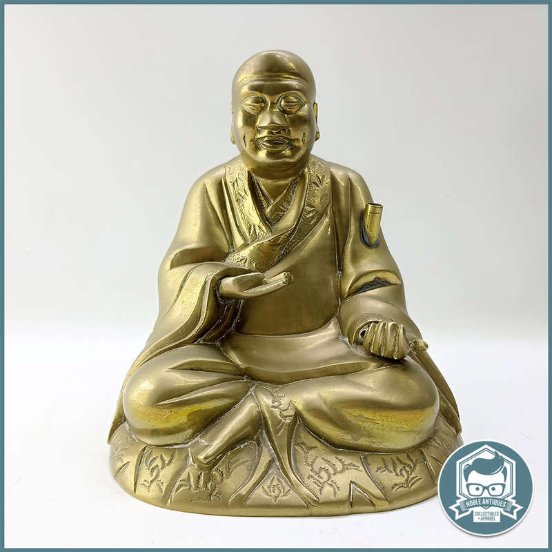 LARGE Cast Brass Chinese Buddha!!!