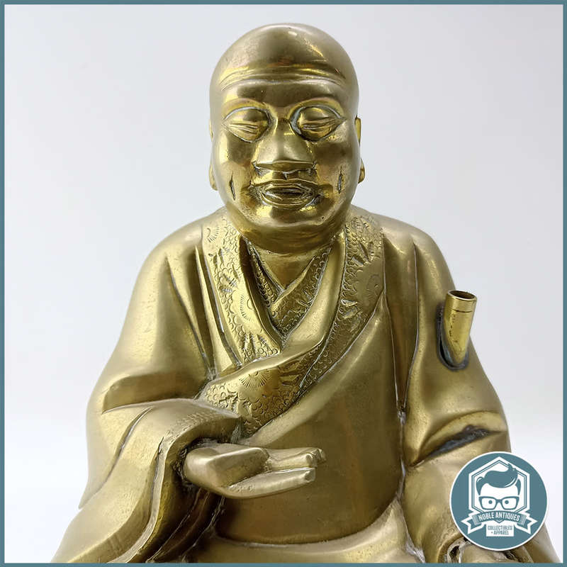 LARGE Cast Brass Chinese Buddha!!!