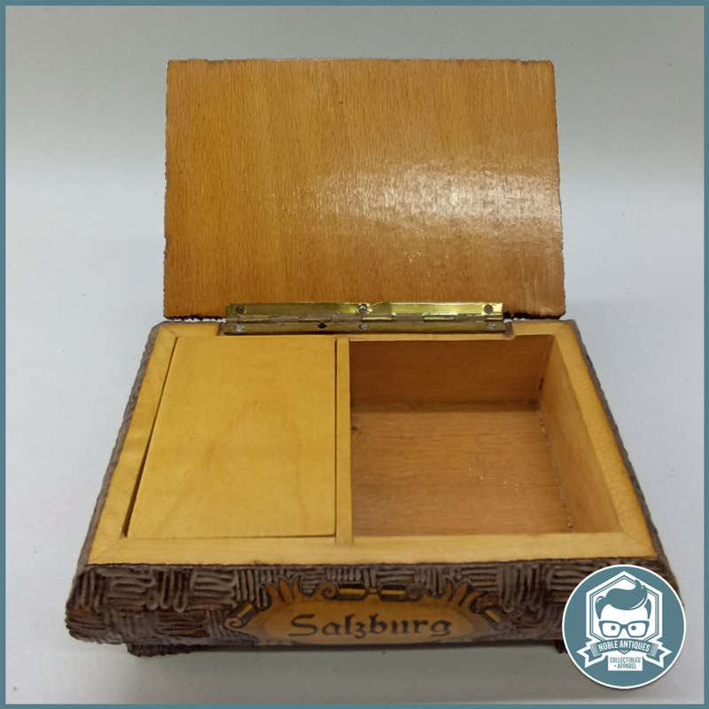 Vintage Reuge Salzberg Musical Box Swiss Movement - Not Working!!!