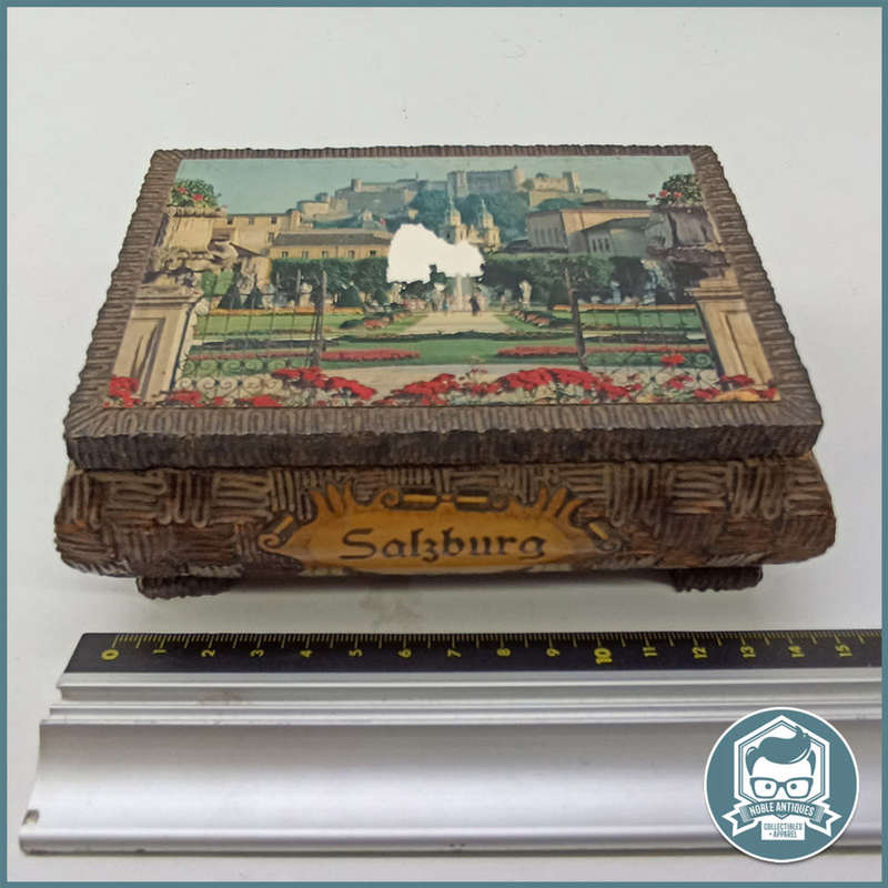 Vintage Reuge Salzberg Musical Box Swiss Movement - Not Working!!!