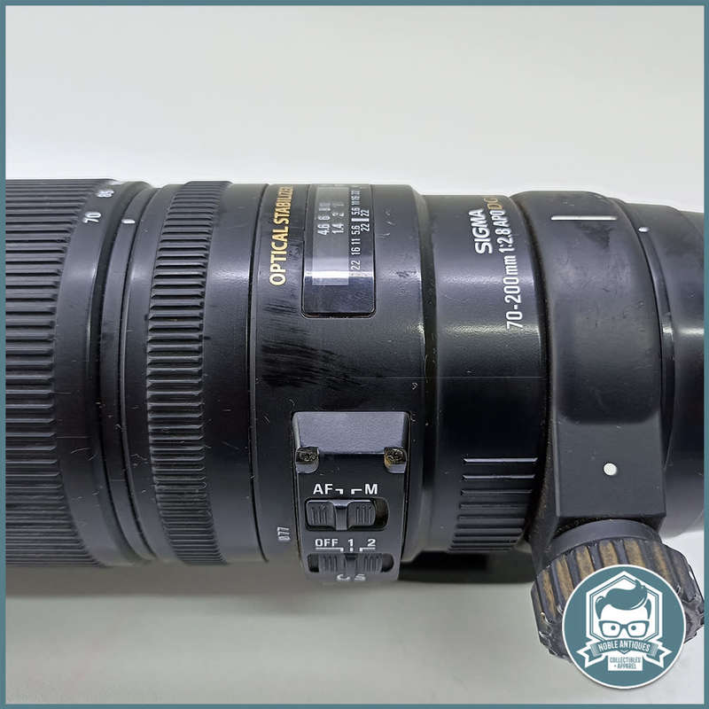 SIGMA 70-200mm 1:2.8 APODG HSM with OPTICAL STABILIZER!!!