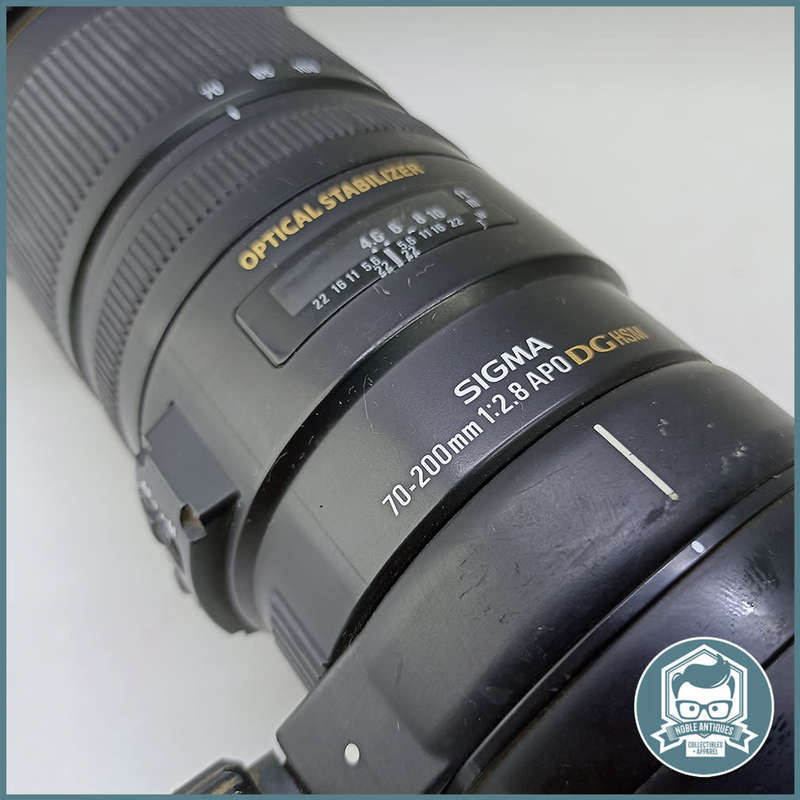 SIGMA 70-200mm 1:2.8 APODG HSM with OPTICAL STABILIZER!!!
