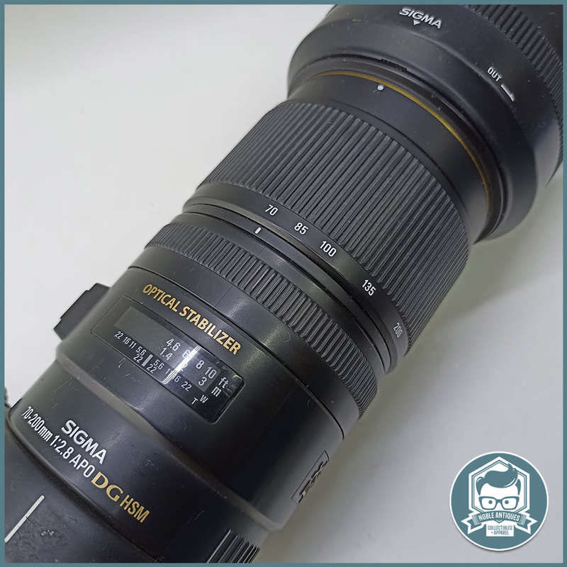 SIGMA 70-200mm 1:2.8 APODG HSM with OPTICAL STABILIZER!!!