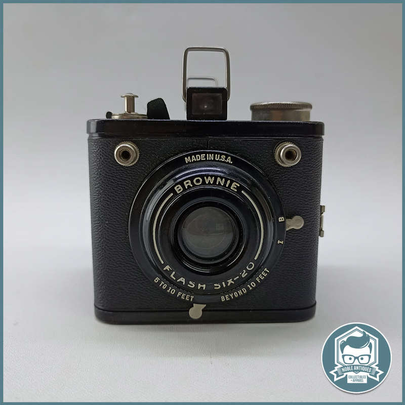 Original Vintage 1930`s Kodak Brownie Flash Six-20 USA 620 Film Camera!!!