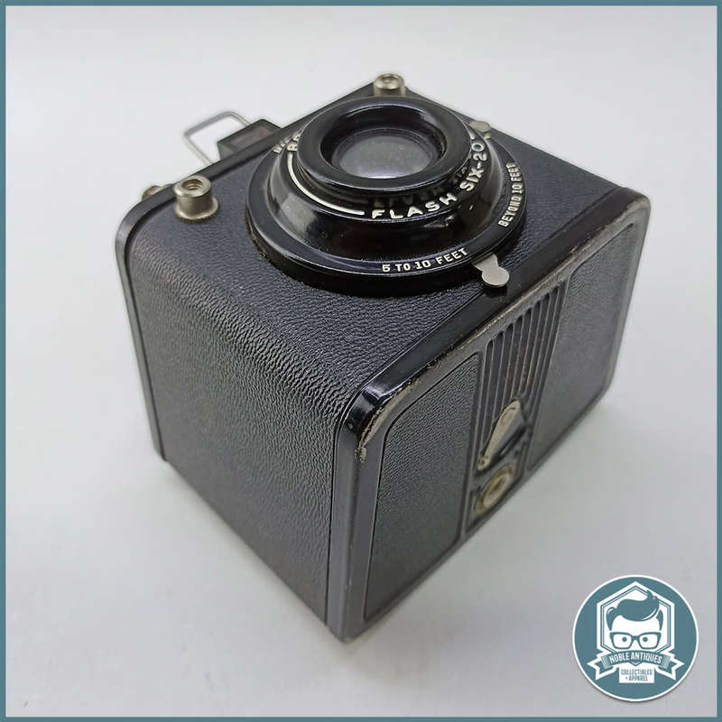 Original Vintage 1930`s Kodak Brownie Flash Six-20 USA 620 Film Camera!!!