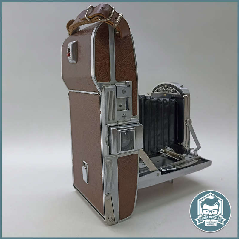 Large Original Vintage 1950`s Boxed Polaroid Model 95 First Speedliner Land Instant Film Camera!!!