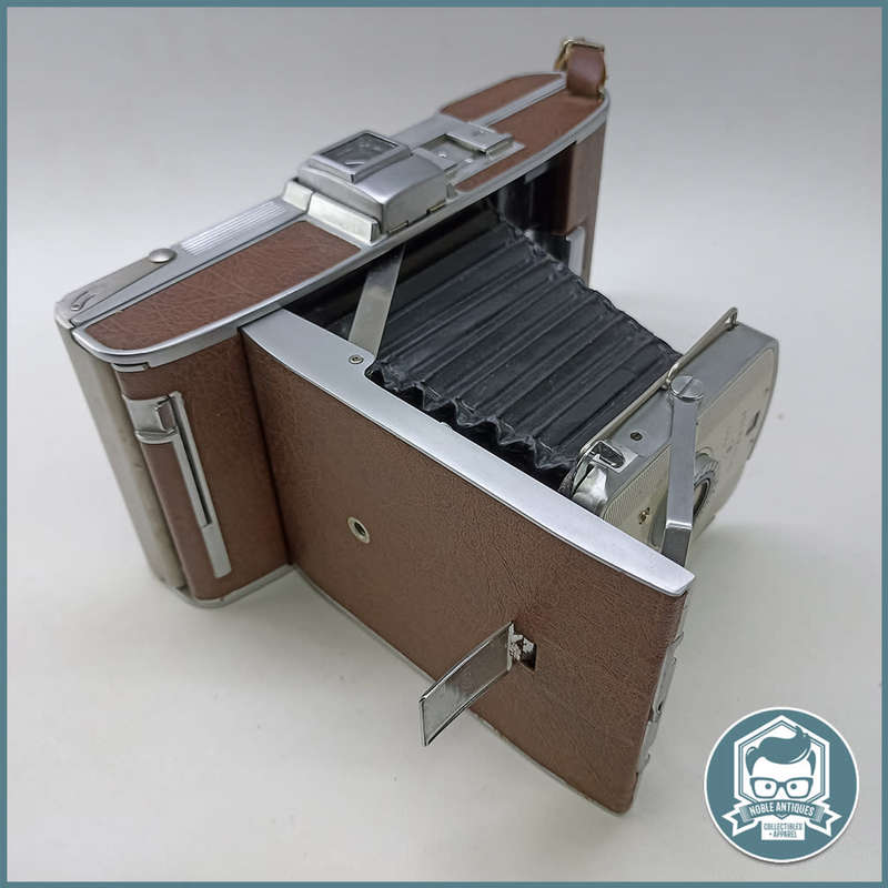 Large Original Vintage 1950`s Boxed Polaroid Model 95 First Speedliner Land Instant Film Camera!!!