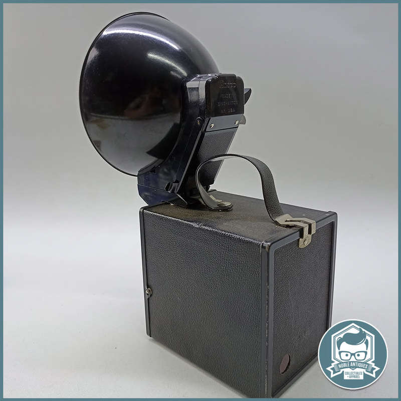 Vintage 1950`s Ansco Shur Box Camera and Flash!!!