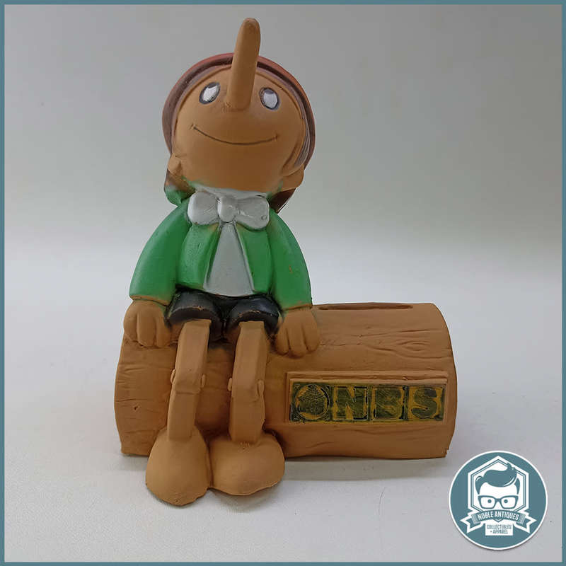 Vintage 1979 NBS PINOCCHIO MONEY BOX by PRIMA TOYS!!!